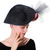 British Banquet Flower Mesh Headgear Aristocratic Racing Festival Top Hat European And American Retro New First Hand