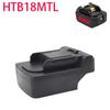 Battery Converter for Makita LXT 18V Lithium Power Tools HTB18MTL Battery Adapter for Hitachi 18V Lithium Ion Battery BSL1830