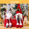 Adorable Nordic Style Christmas Decoration Rudolf Faceless Doll With Knit Cap
