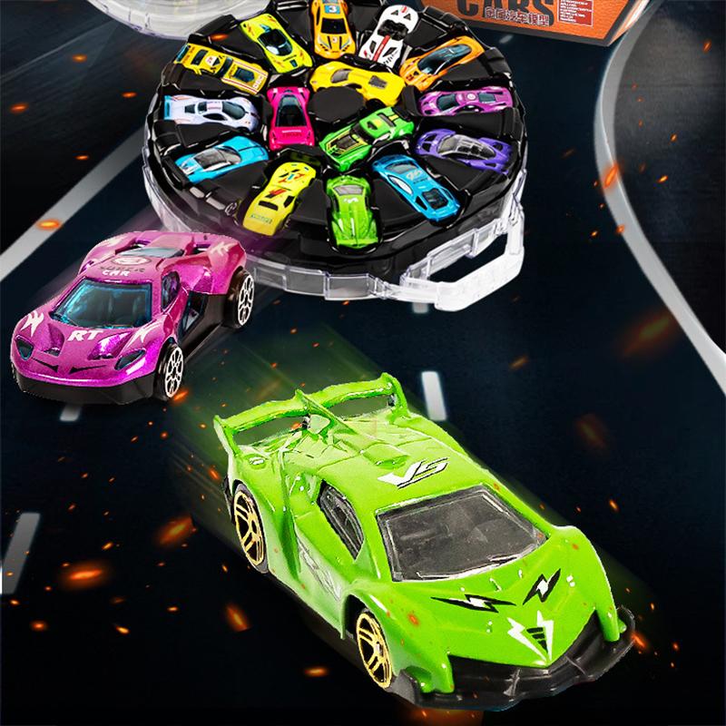 Mini Back Force Car Model, Baby Interactive Fall-resistant Car, Sliding Simulation Car Toys