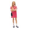 Childrens/Kids Embroidered Logo Polo Shirt Dress