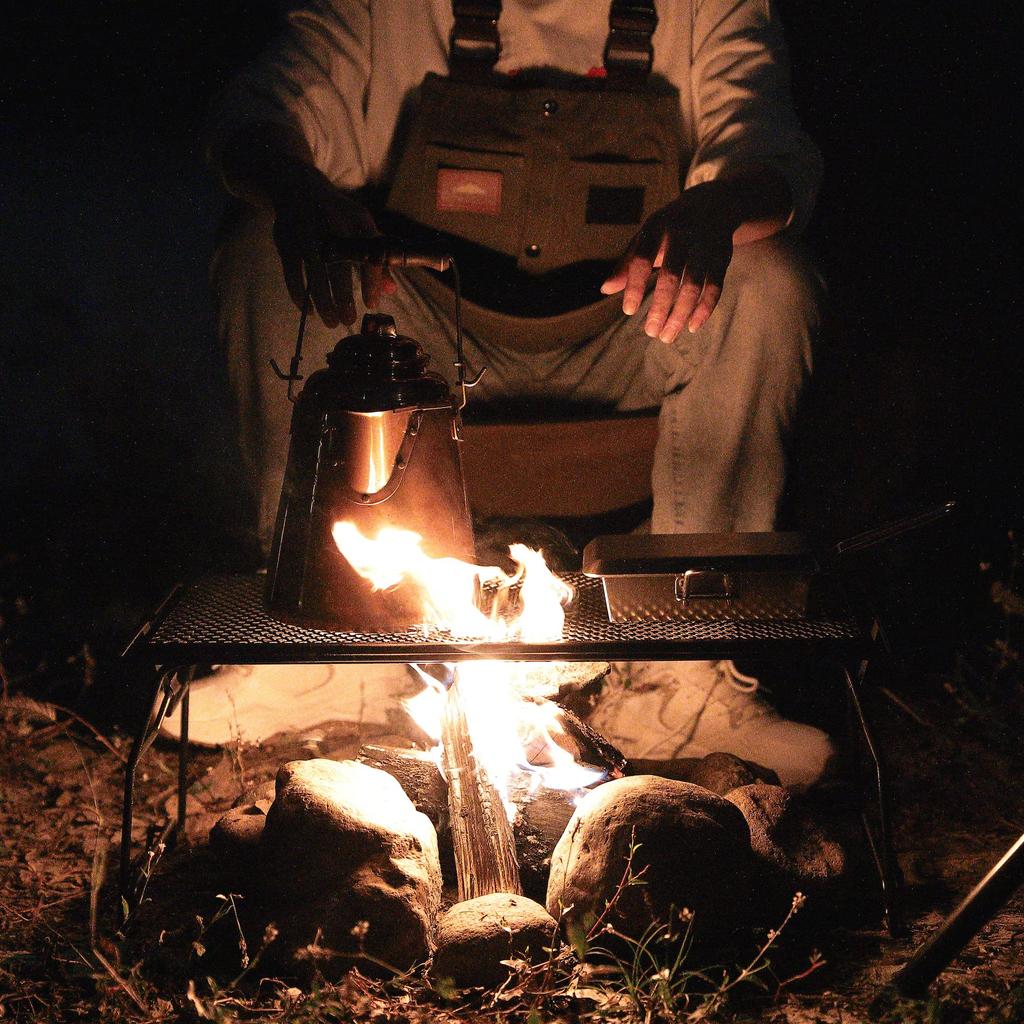 CAMPING MOON Zástěra na táborák, Vestu Takibi, Outdoorovou pracovní zástěru Q1