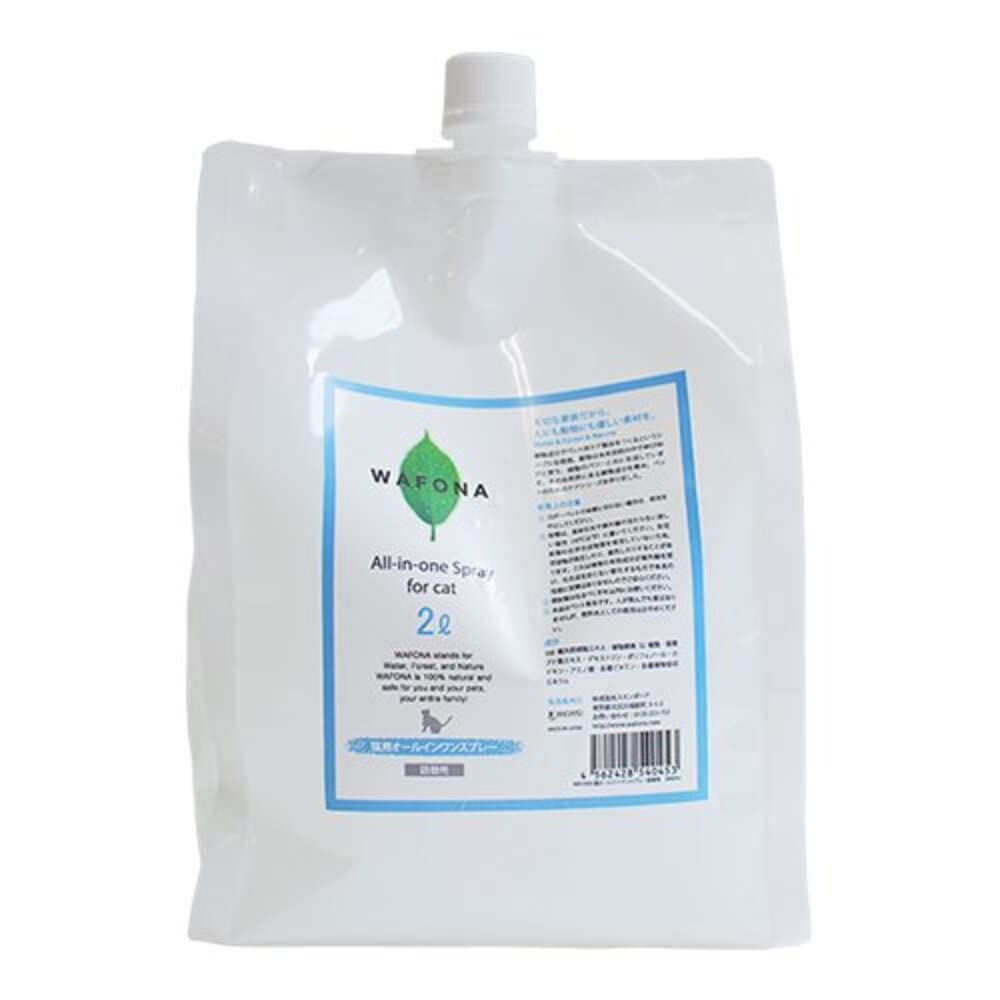 WAFONA Spray for Whole Body and Deodorizing All-in-One Refill, 2000ml, Care, Disinfecting, (Cat Supplies)