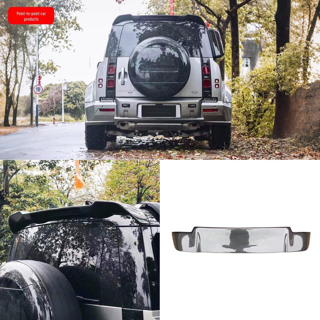 Land Rover Defender Carbon Fiber Rear Spoiler - Chelsea, Tiger Fang, KN Styles
