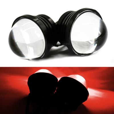 2Pcs Eagle Eye Light Waterproof Strong Heat Dissipation Aluminum Alloy Practical