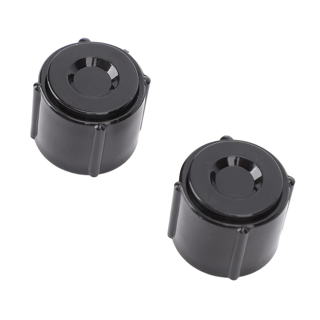 2pcs Low Point Drain Seals and Caps Compatible with 1 2 Inch Hot Cold Water Lines for RV Travel Trailer