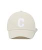 COVERNAT [Standard Fit] C Logo B.B. Cap Cream