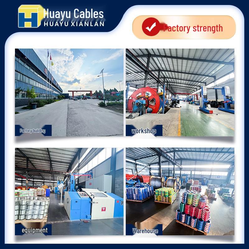 National Standard YJV Copper Core Cable, 4 Core, 10-16mm² Power Wire for Charging Piles
