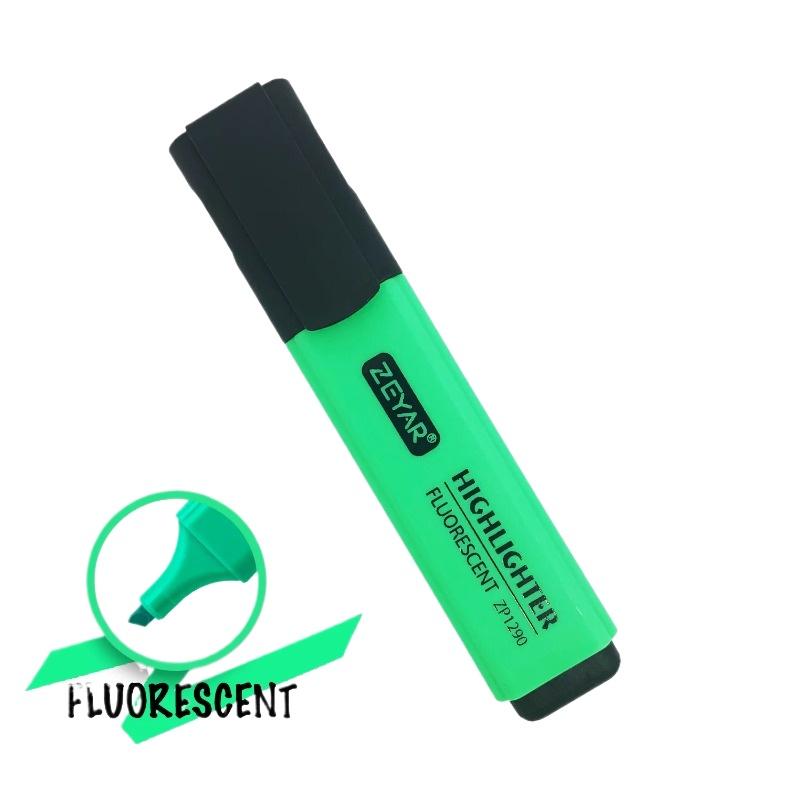 1 PCS 18 Colors Highlighter Marker Pen Water-based Pigment Single Head Highlight Pen Stationery Office School Supplies