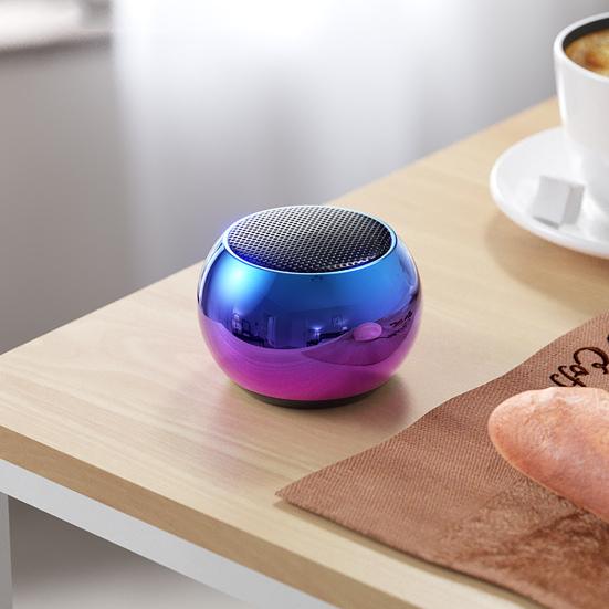 M3 Wireless Speaker High Fidelity Surround Sound Effect Portable Bluetooth-compatible5.0 Mini Multifunctional Sound Box for Indoor