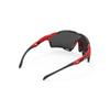 Rudy Project CUTLINE Sport-Sonnenbrille, Feuerrot Schwarz, Rahmen/Rauchglas, SP631054-0000
