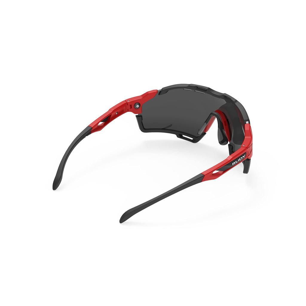 Rudy Project CUTLINE Sport-Sonnenbrille, Feuerrot Schwarz, Rahmen/Rauchglas, SP631054-0000