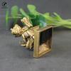 Thailand Four-Face Buddmst ldol Statue Southeast Asia Copper Buddha Erawan Figurines Crafts Home Decoration Desktop Ornaments