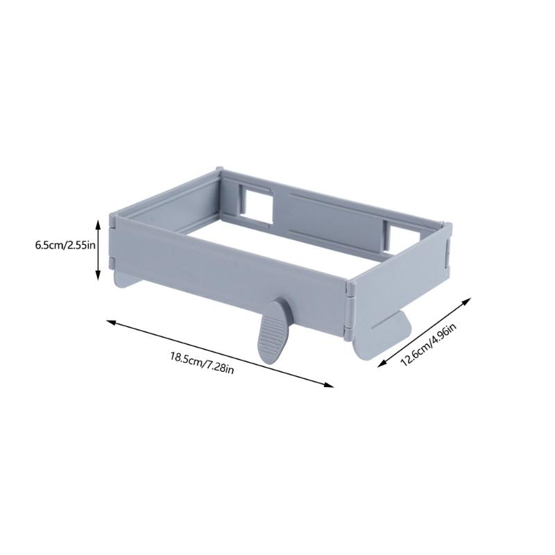 Foldable Magnetic Design Garbage Bins Quick Setup for Kitchen Multiple Room Use Durable Rack