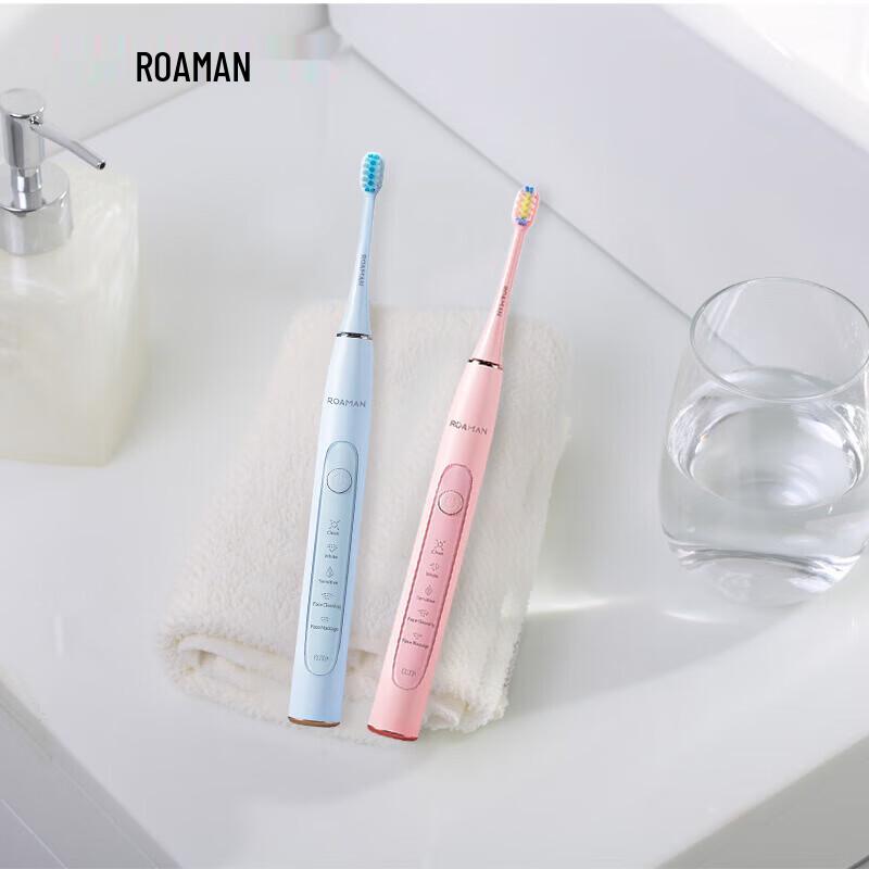 

ROAMAN T10 2-in-1 Sonic Electric Toothbrush & Facial Cleanser