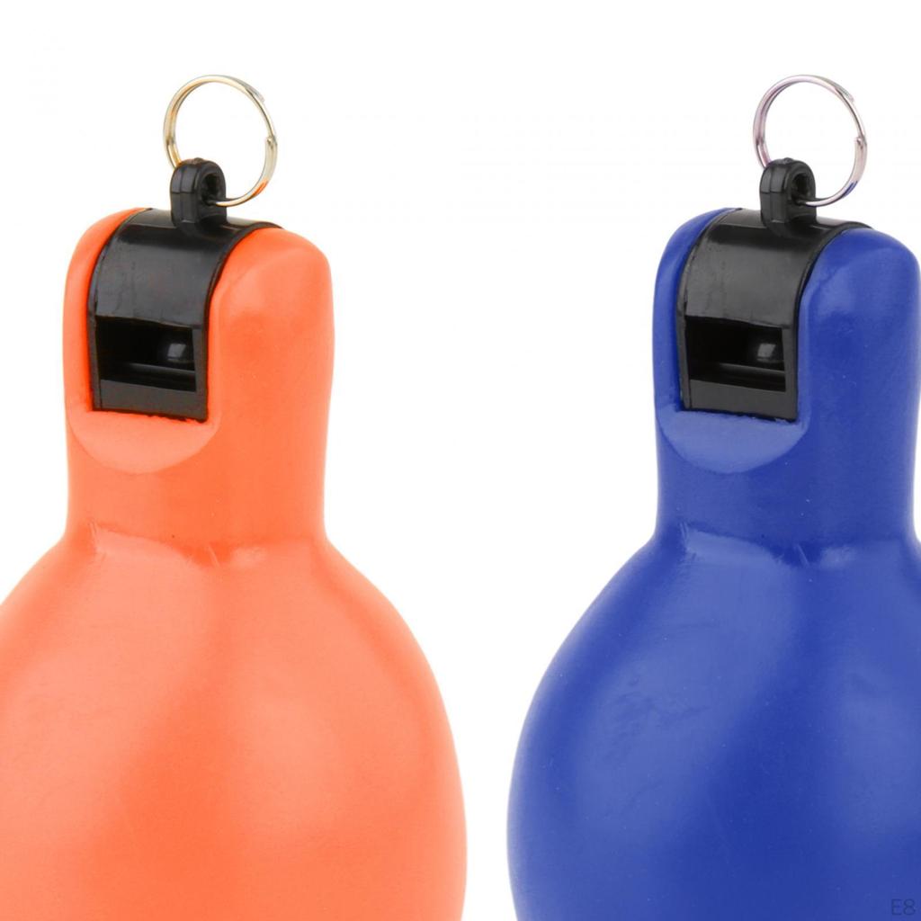 2 Pack Hand Squeeze , Sports Whistle, Loud Sound, Portable Trainer Whistle for