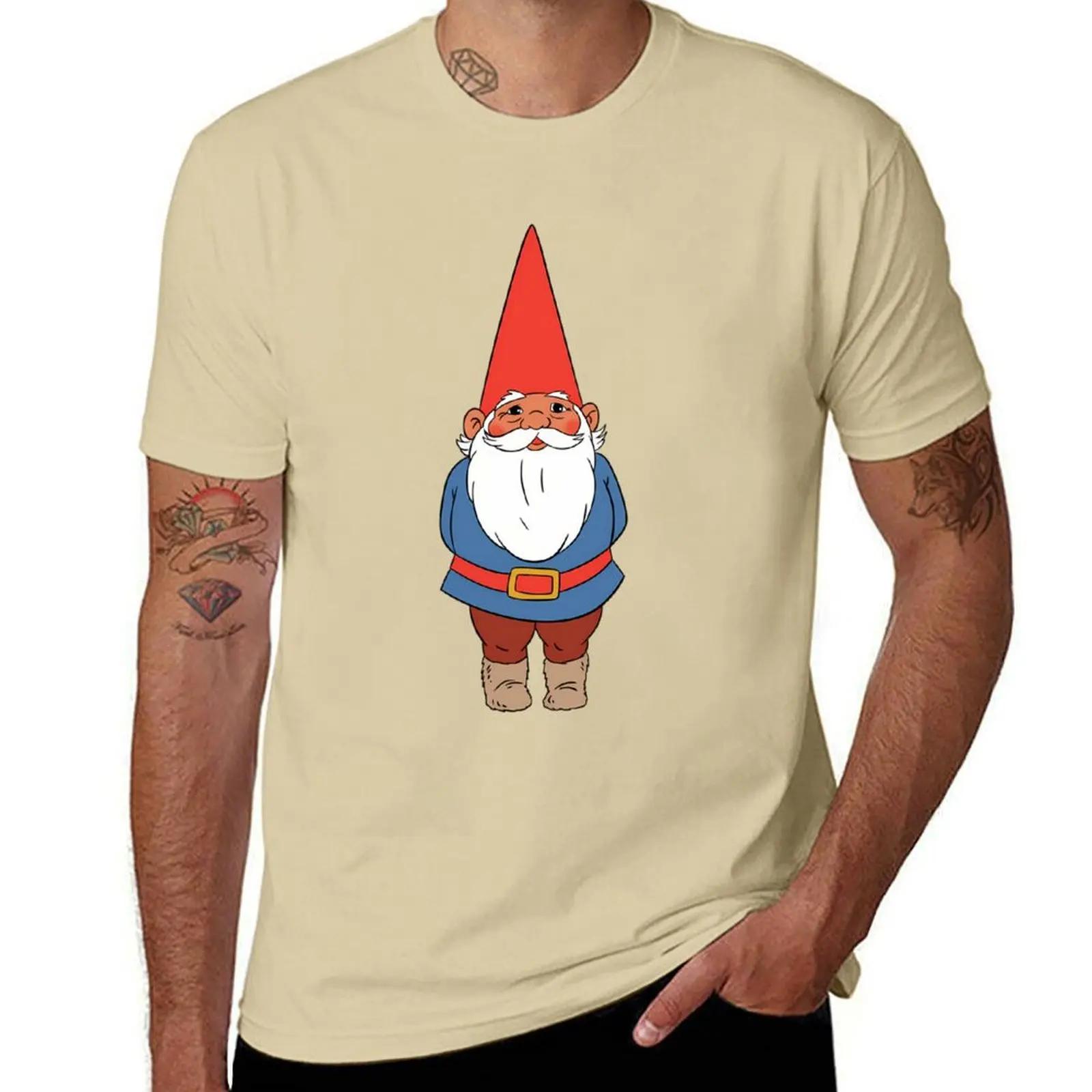 XIXI Fashion David de Kabouter T-shirt vintage grafisch t-shirt plus size kleding oversized t-shirt vintage workout shirts voor mannen XL