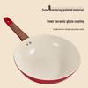 MeiLing Red Charm Ceramic Coated Three-Flavor Pot Set