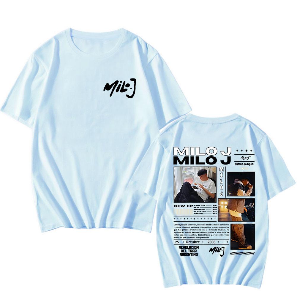 Milo J Men Retro T-Shirt Graphic Printing Fleece Hooded Sweatshirt for Autumn/Winter Grunge Clothing Sudaderas Casual Pullovers