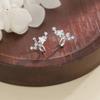 New Personality Exquisite Sparkle Zircon Big Dipper Clip Earrings for Women Stainless Steel Fake Piercing Stars Ear Cuff Jewelry