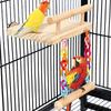 Swing Toy for Bird Perch Stand Grinding Scratchers Perch Hammock Molar Chew Toy for Parrots Parakeets Toy Bird