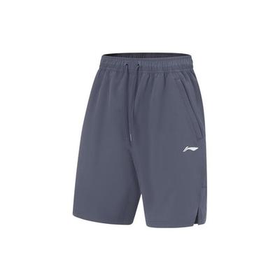 Li Ning Fitness Series Sports Shorts Men's Ebony Black AKST449-4