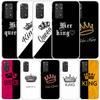 Lovers King Queen Phone Case For Xiaomi Redmi Note 15 14 14S 13 12S 12 Pro Plus 11S 11 11T 11E 10S 10 + Soft TPU Back Cover Redm