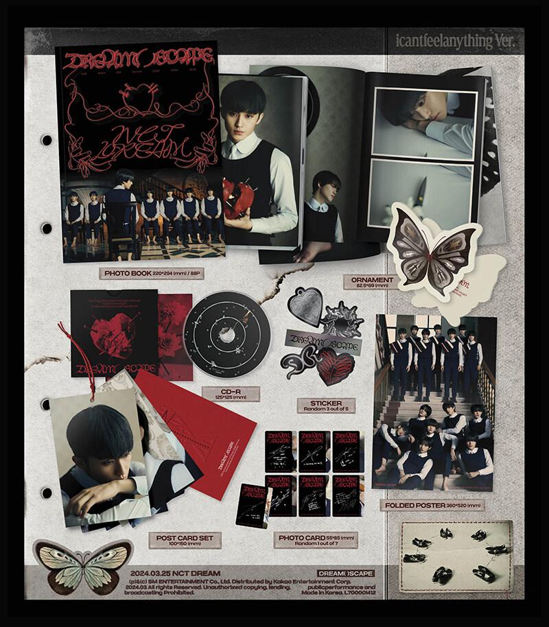NCT DREAM Al cincilea mini-album DREAM( )Versiunea album foto SCAPE