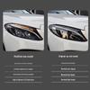 Compatible with 15-21 Mercedes-Benz C-Class W205 High-End LED Projector Headlights with DRL and Turn Signals