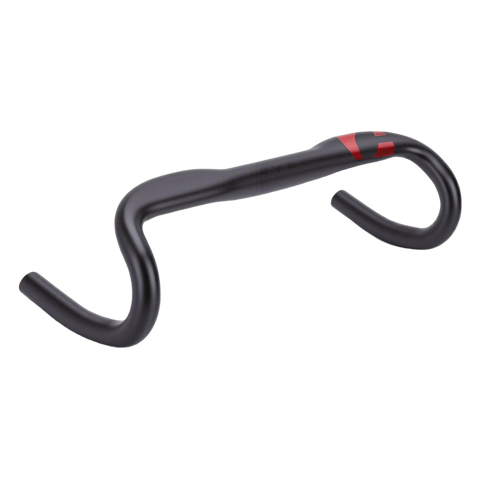 Road Bike Handlebar Ergonomic Design Integrated Aluminium Alloy Bike Bent Armrest Handlebar