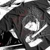 Samurai Unisexga Aesthetic Tee Musashi Miyamoto All Sizes Shirt Black