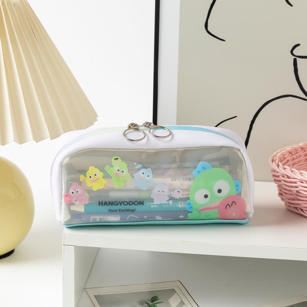 Hangyodon Pen Cartoon Bag With Dual Layers And Spacious Storage Students For