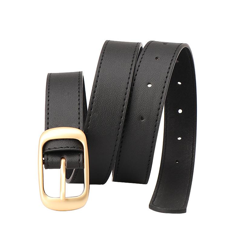 Fashionable and Versatile Women's Belt, Simple Style with A High-end Feel, Needle-buckle Belt, Women's Decorative Jeans Belt