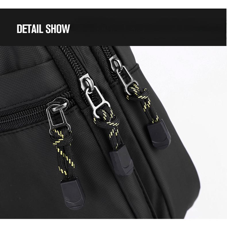 Men's Chest Bag 2024 New Casual Fashion Shoulder Bag Male Hand Crossbody Korean Cycling Backpack