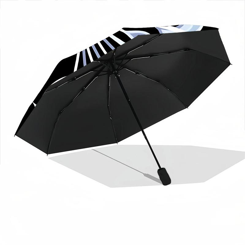 1pc Butterfly Design Automatic Folding Umbrella Durable Iron Frame,All Seasons Home Travel Outdoor Multifunctional Umbrella yy251115071