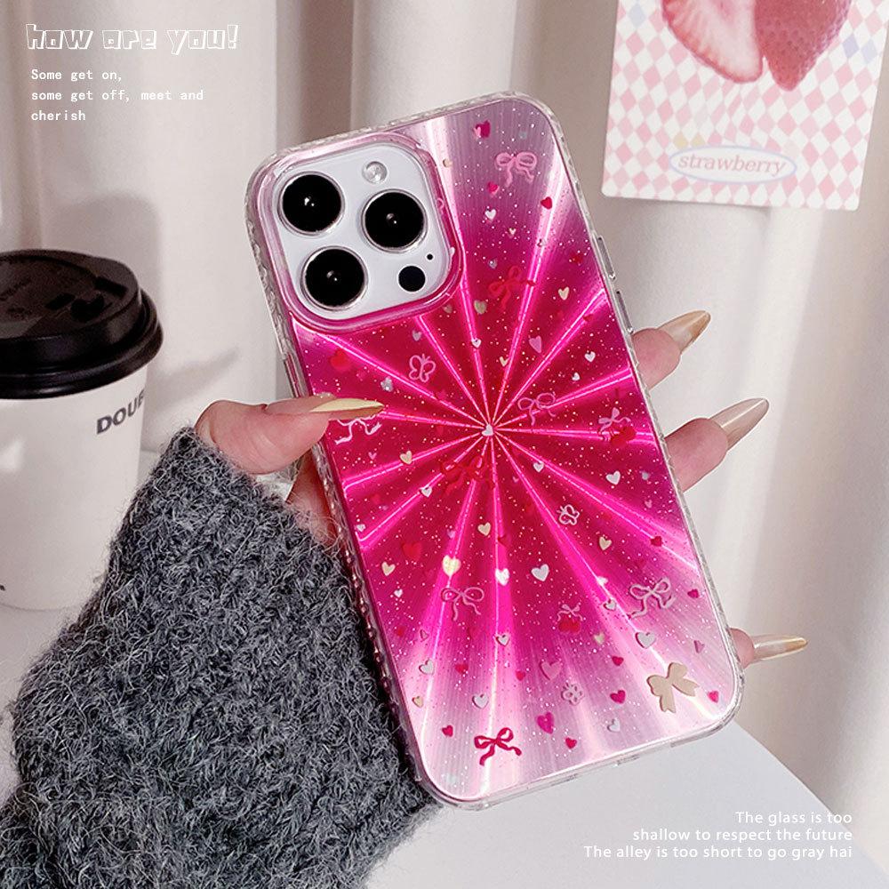 Laser Aurora Stars Applicable To Apple 16 Promax Mobile Phone Case IPhone 16 High End 15 Protective Case 14