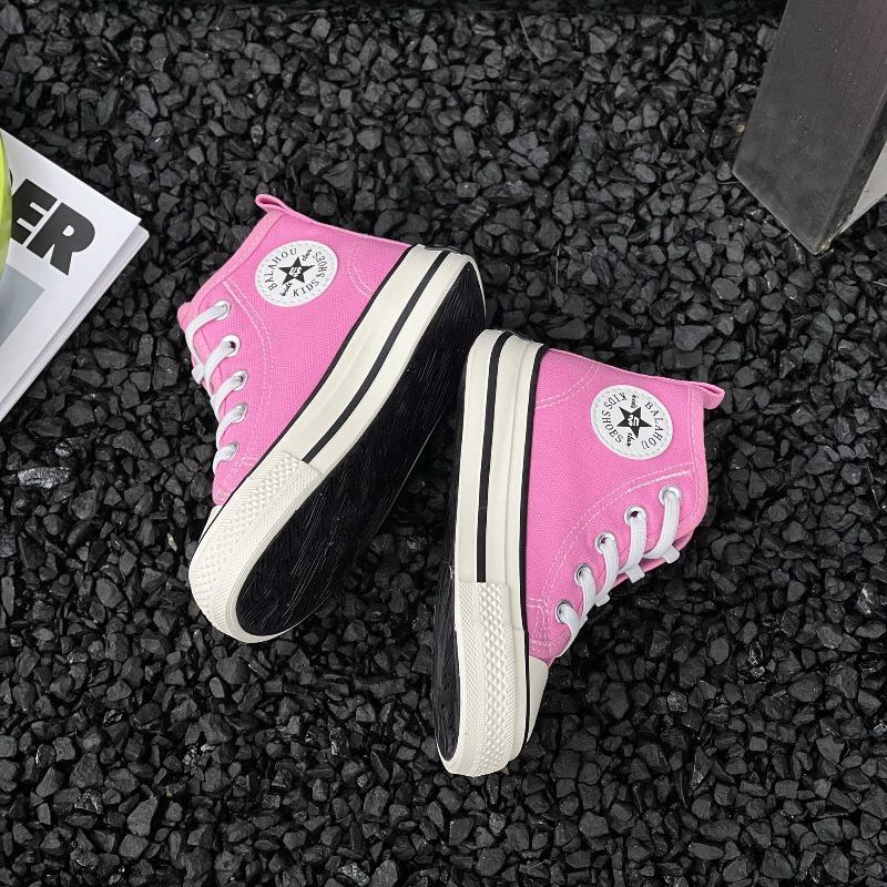 Children's Canvas Shoes Summer New Small, Medium and Large Boys and Girls Students Mango Head Board Shoes Sports and Leisure Shoes Tide