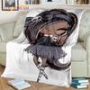 Cartoon Ballerina Fairy Cute Ballet Girl Blanket,soft Throw Blanket for Home Bedroom Bed Sofa Picnic Office Cover Blanket Kids