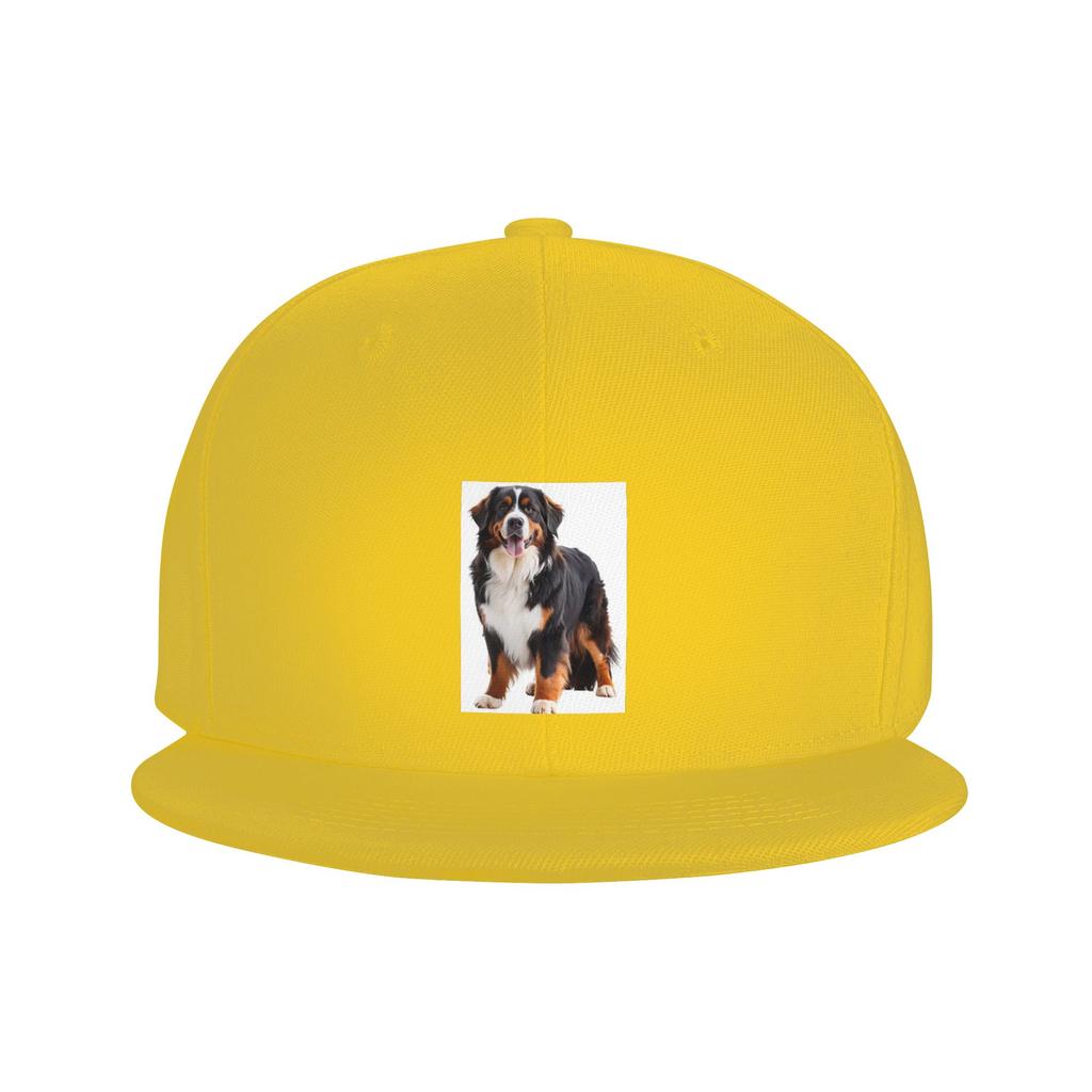 Van Gogh Style Painting of Bernese Mountain Dog Baseball Caps Snapback Fashion Baseball Hats Breathable Casual Casquette Outdoor