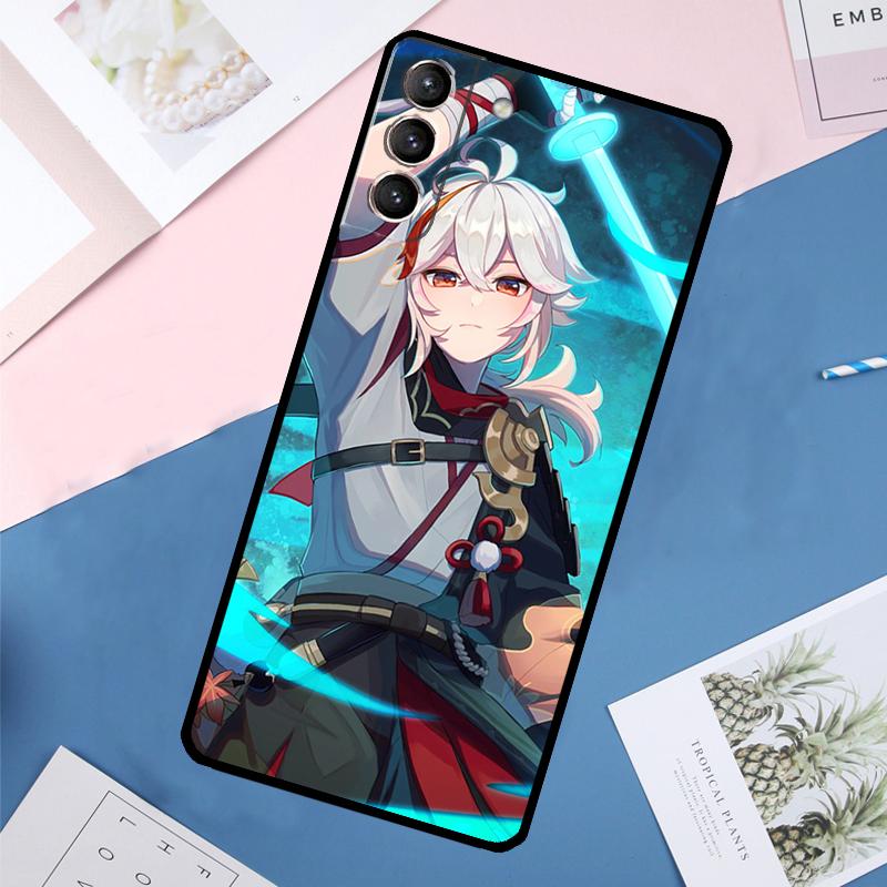 

Genshin Impact Kaedehara Kazuha Case For Samsung Galaxy S25 Ultra S24 S23 S22 S21 Ultra S9 S10 Plus S23 FE S25 FE Back Cover Galaxy S9 Plus