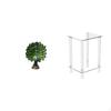 Elegant Acrylic Peacock Animal Sculpture Tabletop Ornament Minimalist Nightstand Home Decor for