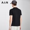 Antonio Herren atmungsaktives kurzärmeliges T-Shirt aus Modal-Wolle