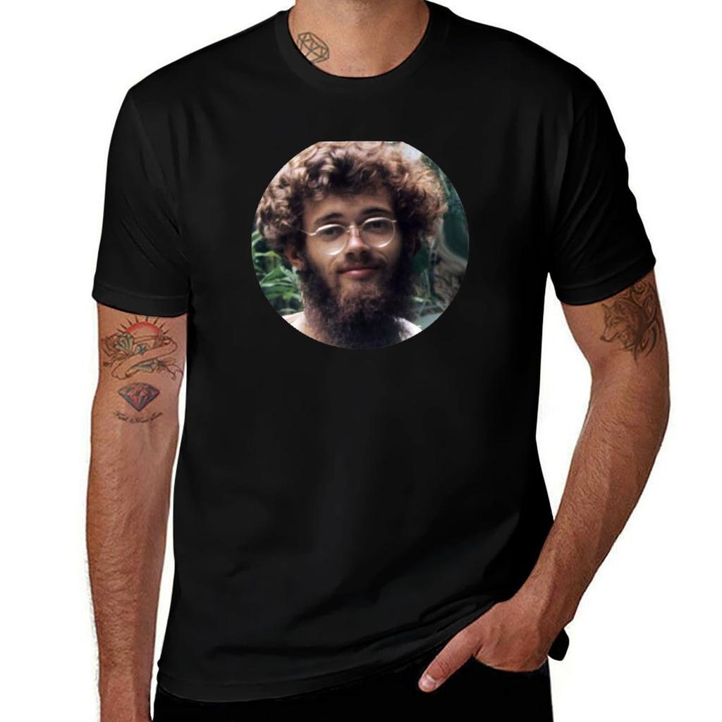 Terence Mckenna Tshirt Work Short Sleeve Cotton Top Tshirt