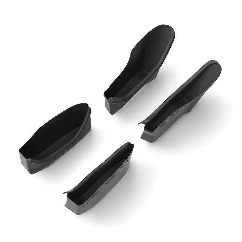 For Tesla Model 3 Highland 2024 Car Door Storage Box TPE Front Rear Door All-inclusive Door Slot Storage Pocket Car Accessories