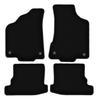 BASIC Black Velour Floor Mats For: Volkswagen Polo III 6N Hatchback, Sedan, Classic (1994-1999)