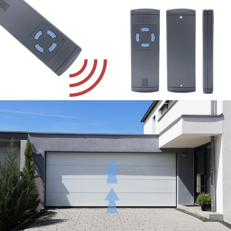 Plastic Garage Remote Garage Transmitter Pocket Garage Opener Hassles Frees Garage Access Suitable for hsm2 868 hsm4 868