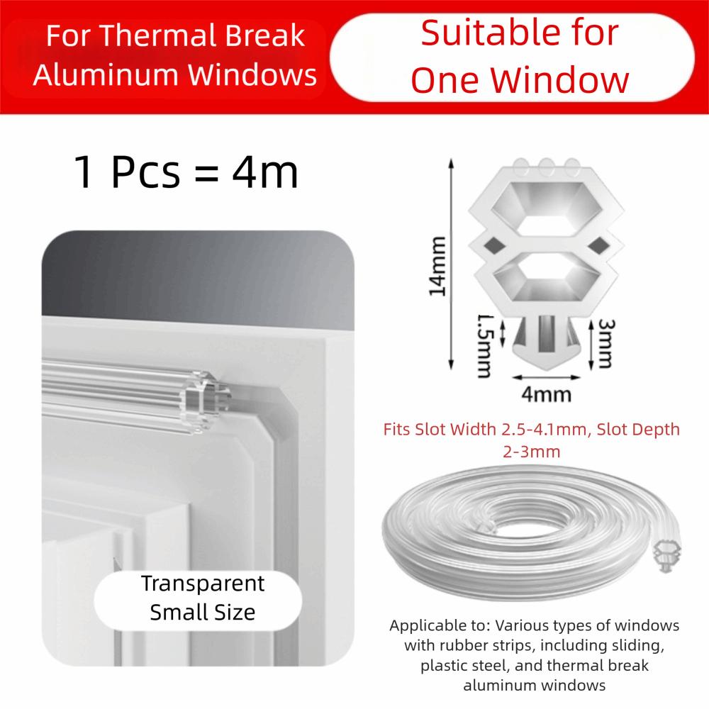 Новая TPE Уплотнительная полоса для двери Двусторонняя Гибкая Ветрозащитная полоса Конструкция с пазом Холодозащитная Пылезащитная полоса Уплотнение для окна