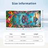 Underwater Friends Adventure Theme Quick Dry Beach Towel Custom Name Text Print Large Sand Resistant Towel Beach Vacation