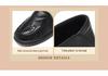 Red Dragonfly Women's Spring Loafers - Genuine Leather Non-Slip Slip-on Shoes for Middle-Aged and Elderly with Soft Cowhide Sole