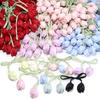 Tulip Buds Hot Diamonds Gypsophila Bilateral Ribbons Hair Loops Head Ropes Hairpins Shoes Hats Bags Toys Clothing Accessories